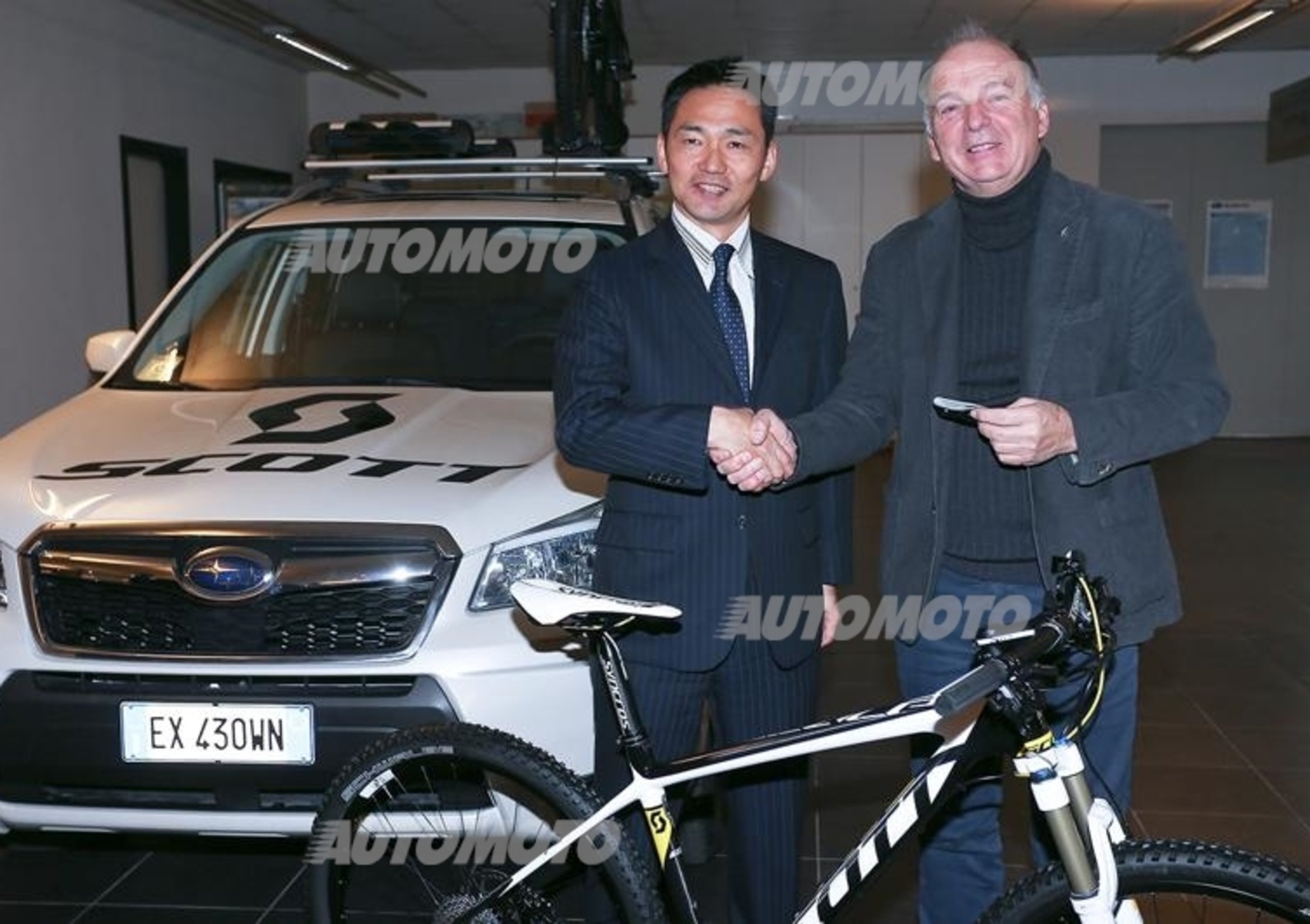 Subaru pedala con Scott: tre anni di partnership in Italia