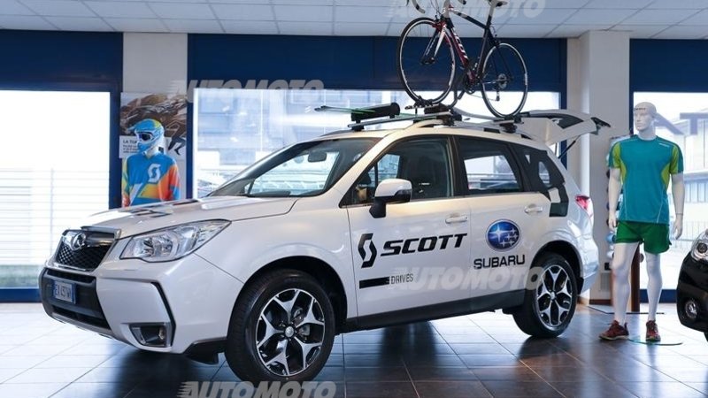 Subaru pedala con Scott: tre anni di partnership in Italia