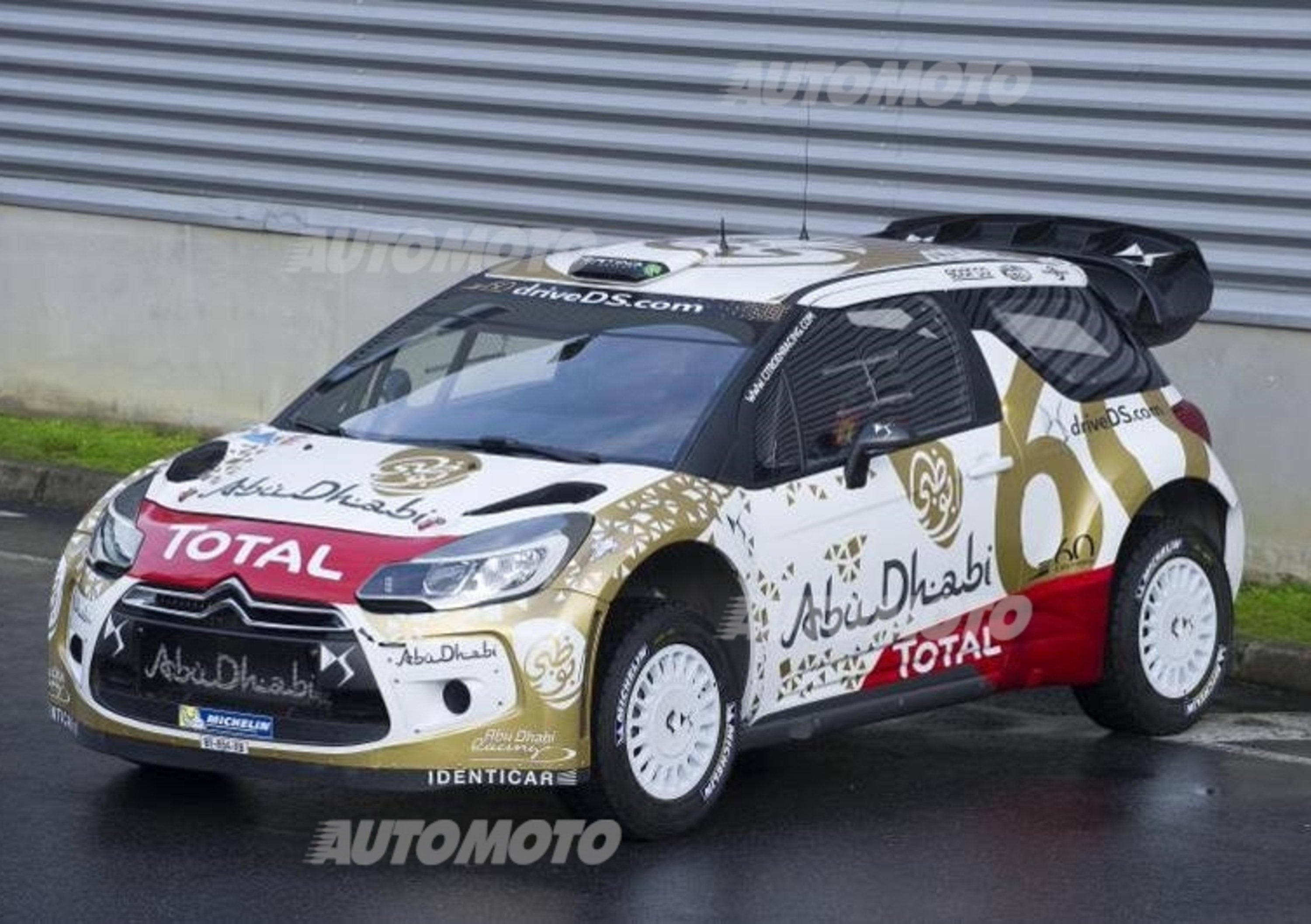 Citroen DS3 WRC 2015: festeggia i 60 anni DS