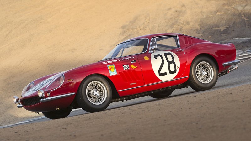Ferrari 275 GTB: venduta a 9,4 milioni la vincitrice di Le Mans &#039;67