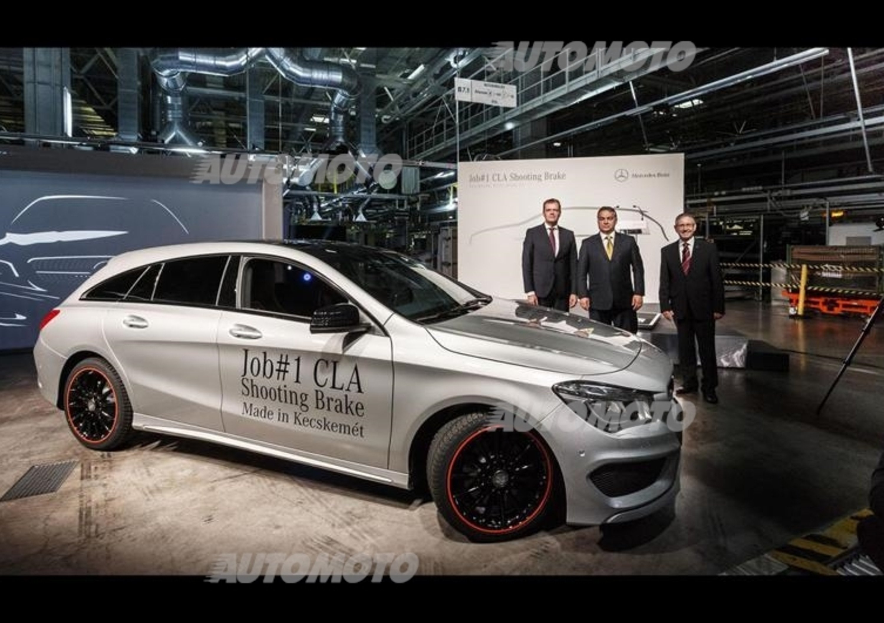 Mercedes CLA Shoooting Brake: iniziata la produzione in Ungheria