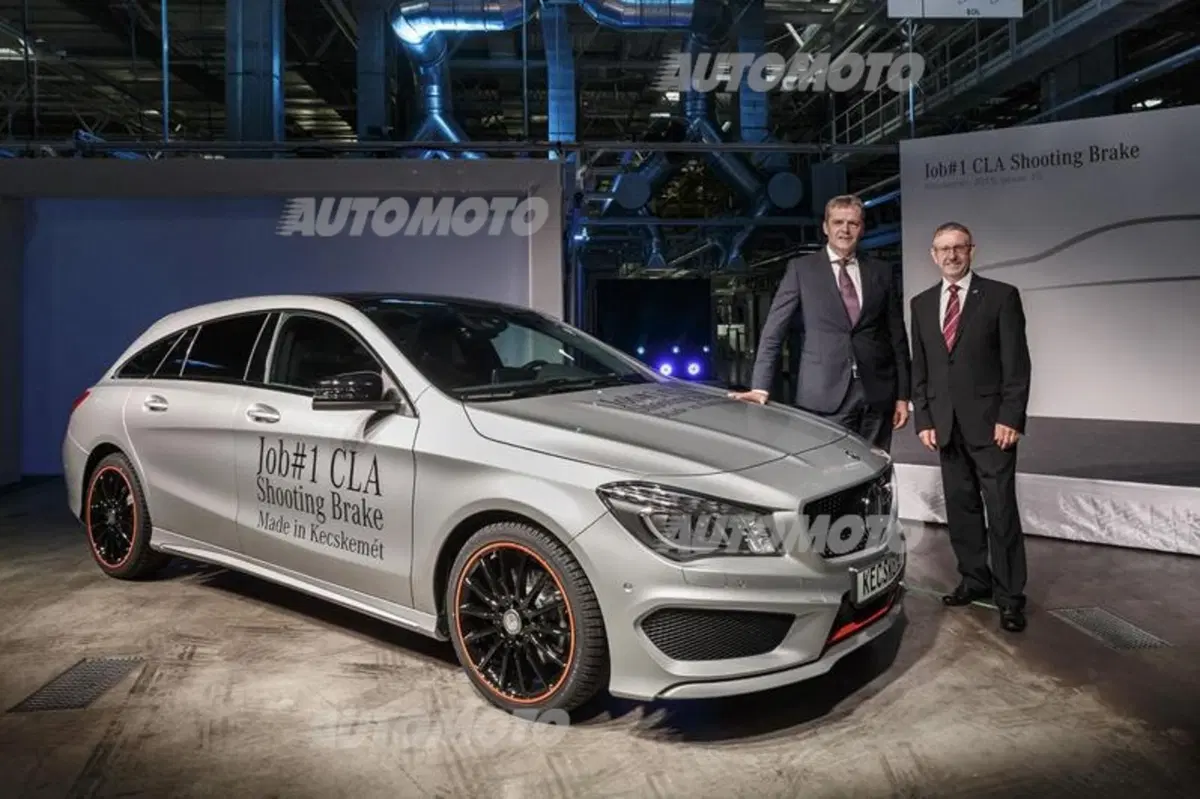 Mercedes CLA Shoooting Brake: iniziata la produzione in Ungheria (5)
