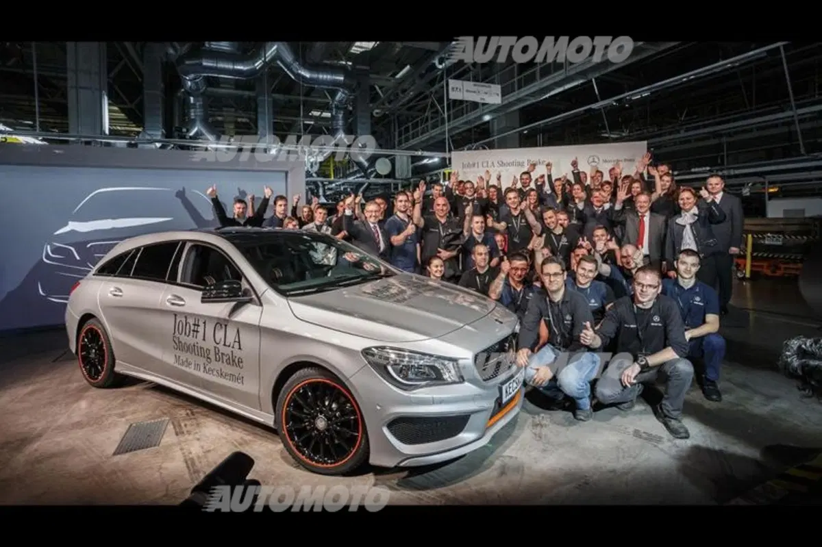 Mercedes CLA Shoooting Brake: iniziata la produzione in Ungheria (7)