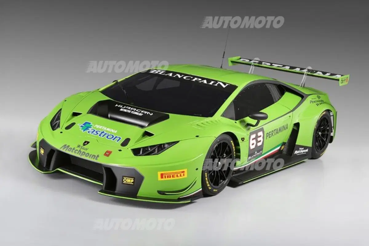 Ecco la nuova Lamborghini Huracán GT3 Blancpain Series