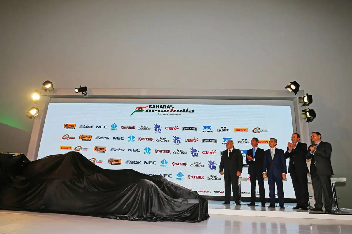 F1: Sahara Force India, presentata la nuova livrea (5)
