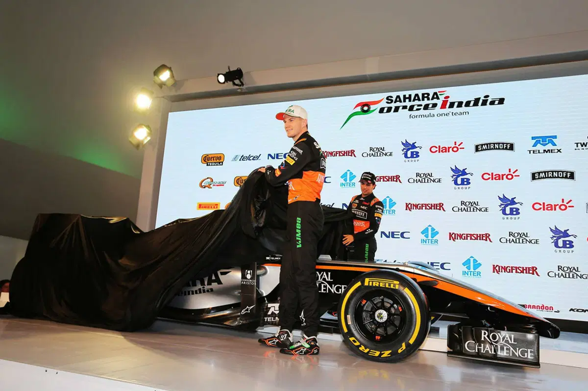 F1: Sahara Force India, presentata la nuova livrea (6)
