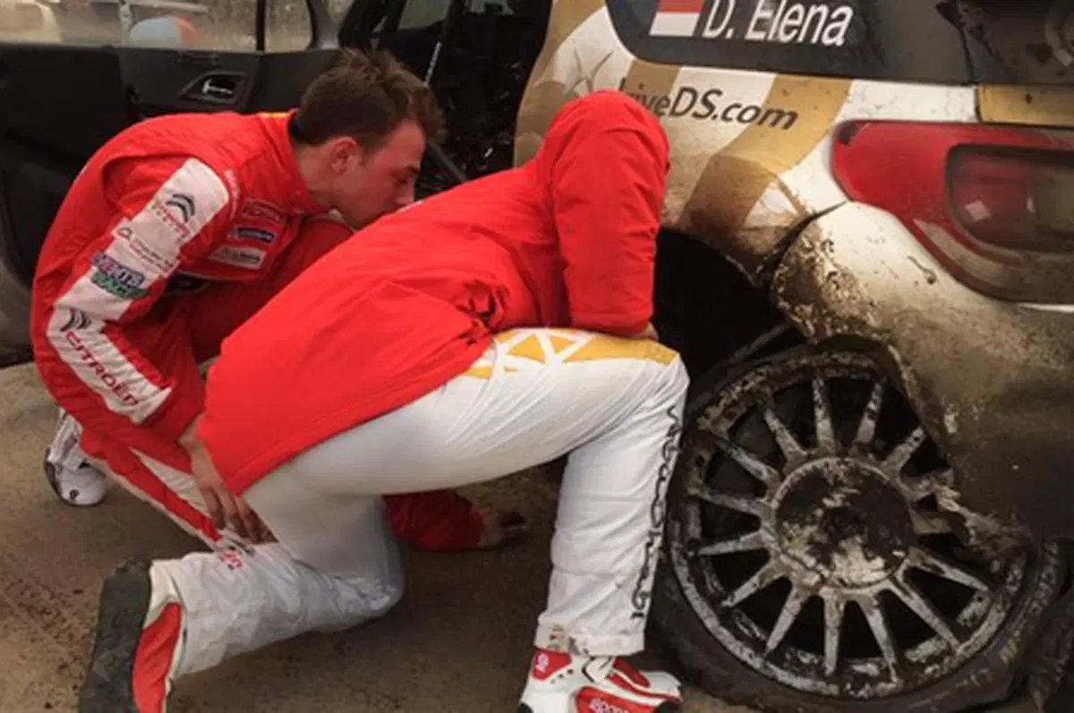 WRC Montecarlo, Loeb distrugge una sospensione. Fine del sogno? (2)