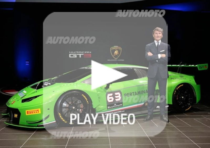 Winkelmann: &laquo;Lamborghini nel Motorsport, la categoria GT3 &egrave; la dimensione perfetta&raquo;