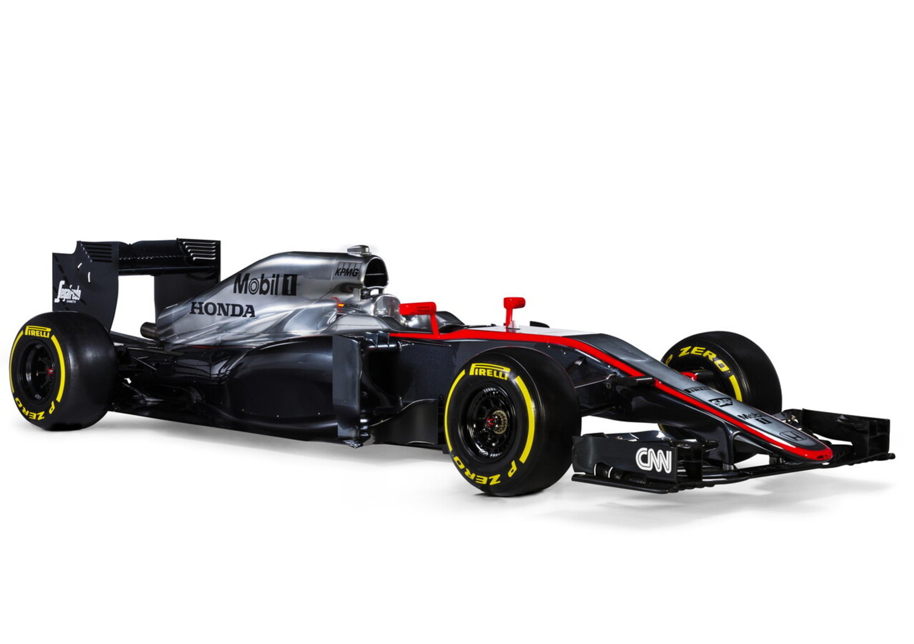 F1: McLaren-Honda MP4-30, la livrea &egrave; rimasta argento