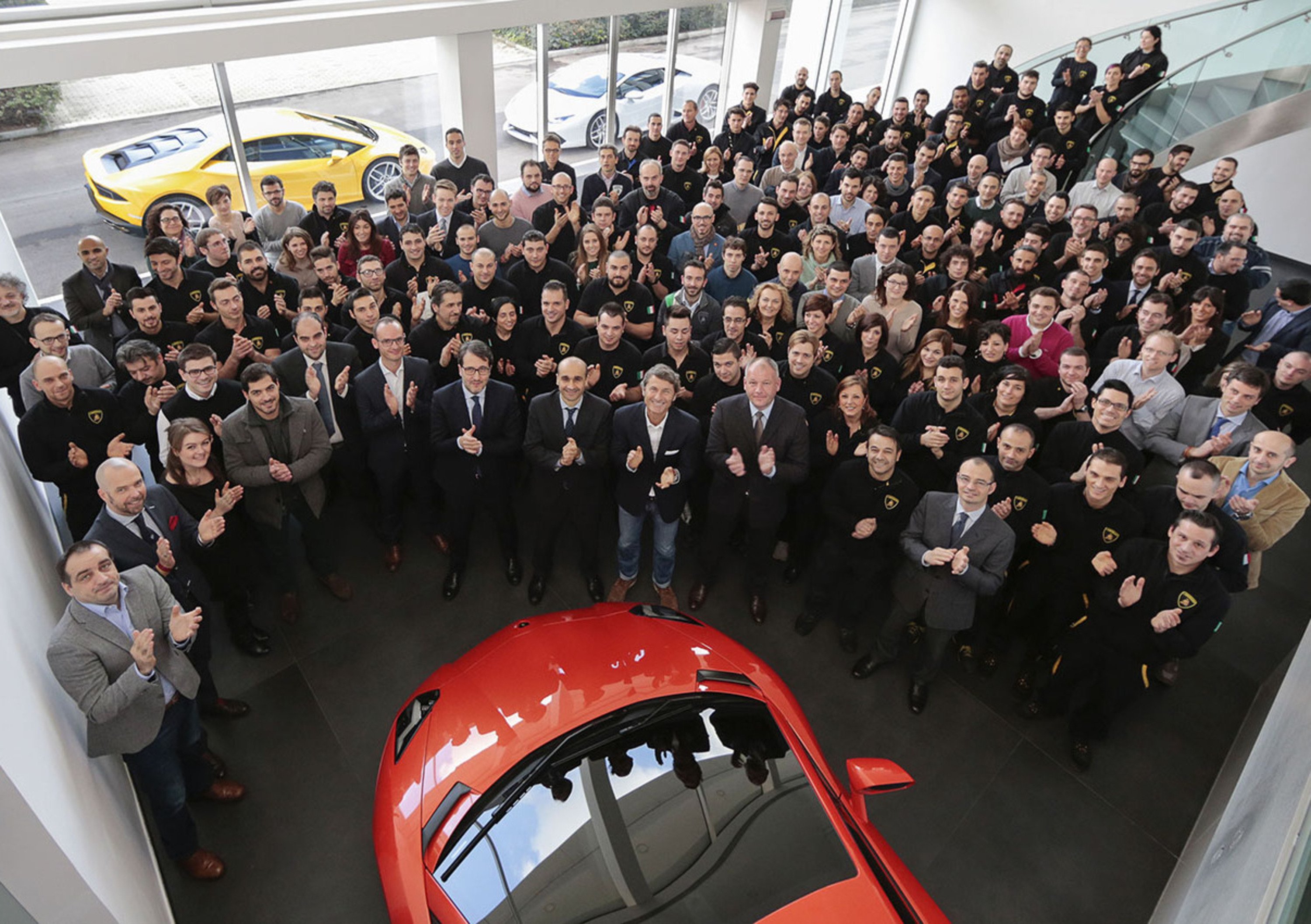 Lamborghini 2014, l &#039;anno dei record... per auto vendute e assunzioni