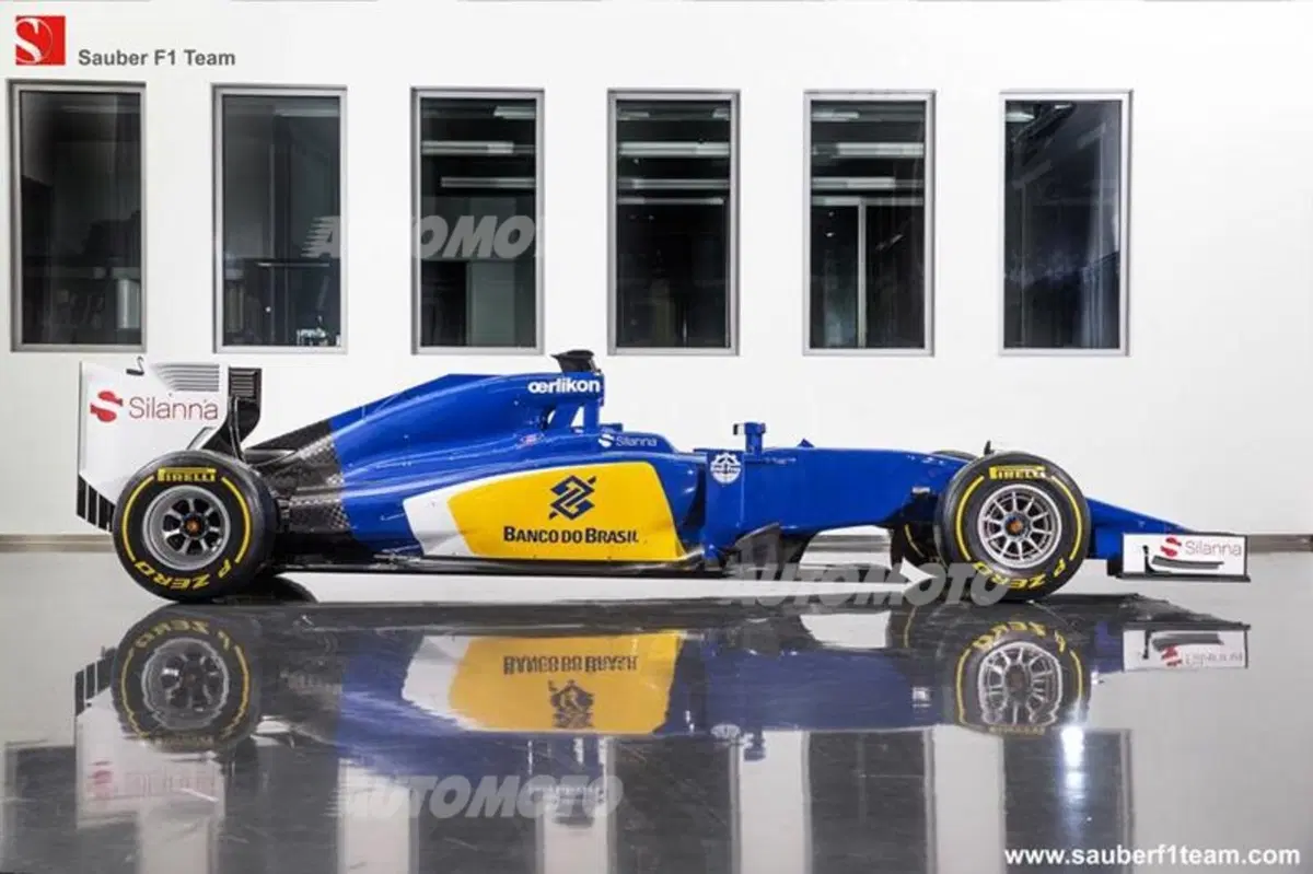 F1 2015. La Sauber C34 stupisce con livrea (e piloti) tutti nuovi (3)