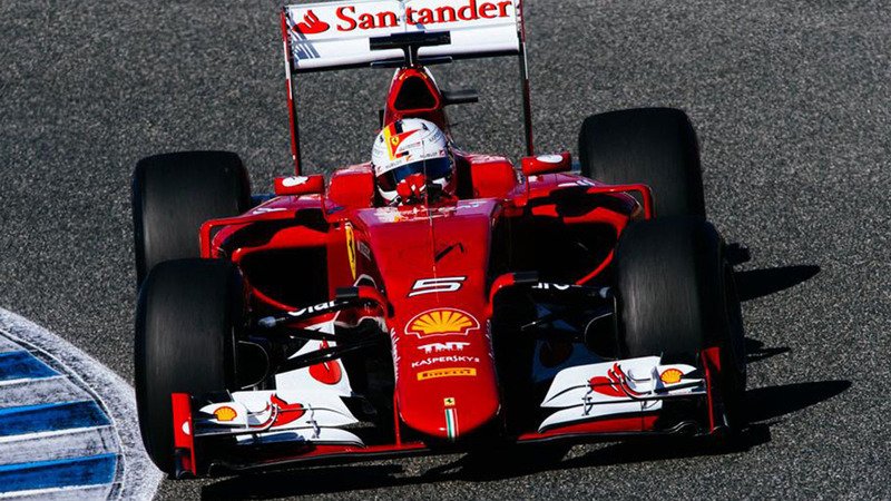 F1: Jerez Day One, Vettel con la Ferrari &egrave; il pi&ugrave; veloce