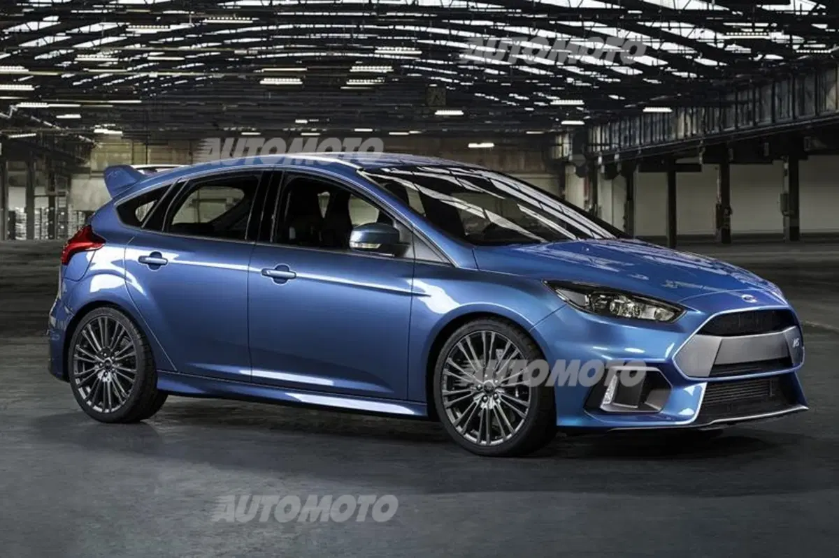 Nuova Ford Focus RS: oltre 315 CV e trazione integrale