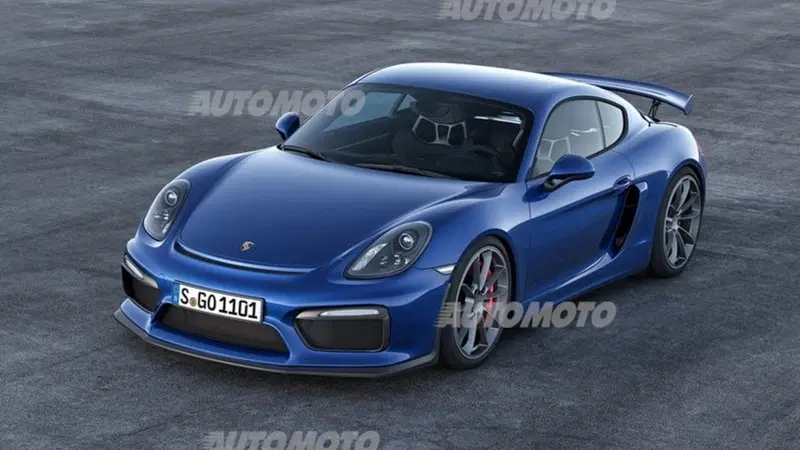 Porsche Cayman GT4: 385 CV e motore della 911 Carrera S