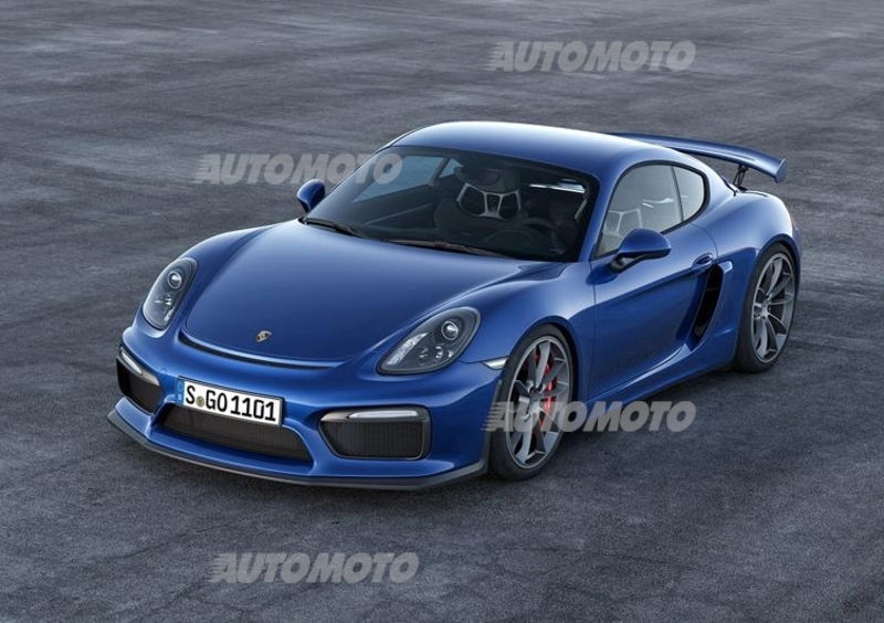 Porsche Cayman GT4: 385 CV e motore della 911 Carrera S