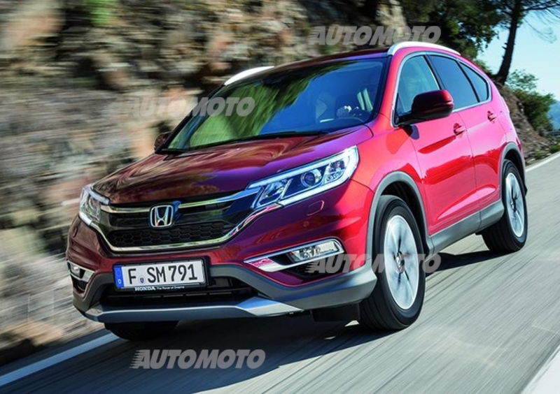 Honda CR-V restyling