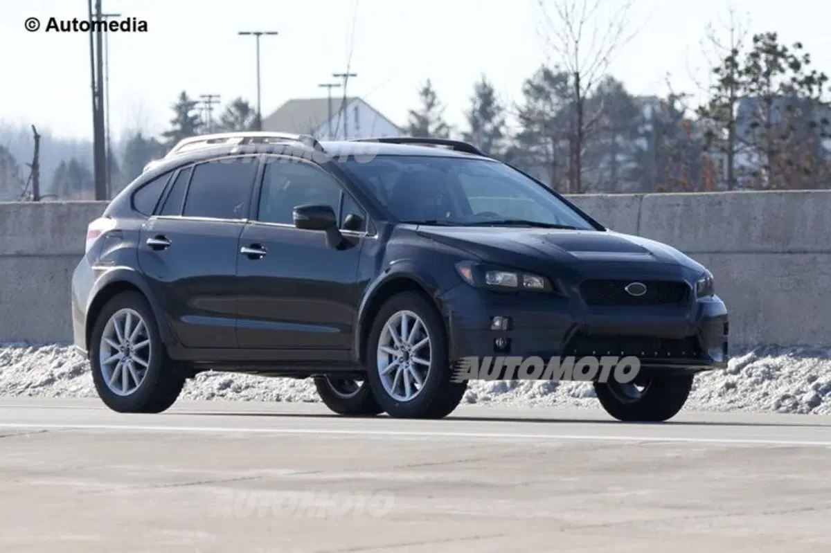 Subaru XV: il restyling è in fase di collaudo