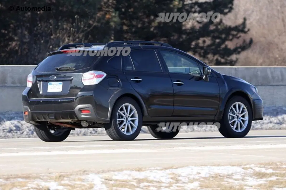 Subaru XV: il restyling è in fase di collaudo (4)