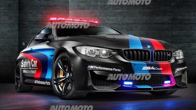 BMW M4 Coup&egrave;: ecco la Safety Car della MotoGP per la stagione 2015