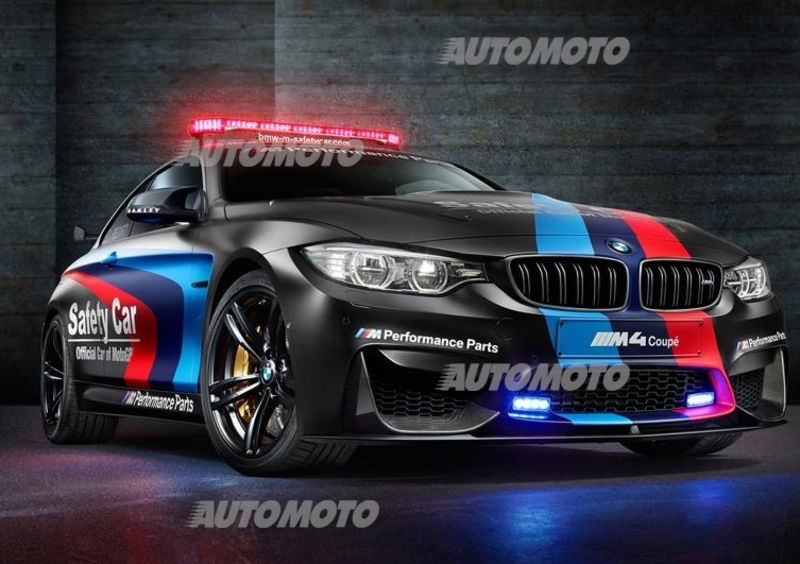 BMW M4 Coup&egrave;: ecco la Safety Car della MotoGP per la stagione 2015