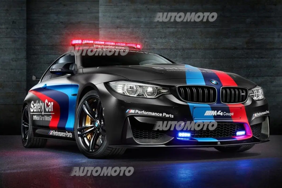 BMW M4 Coupè: ecco la Safety Car della MotoGP per la stagione 2015
