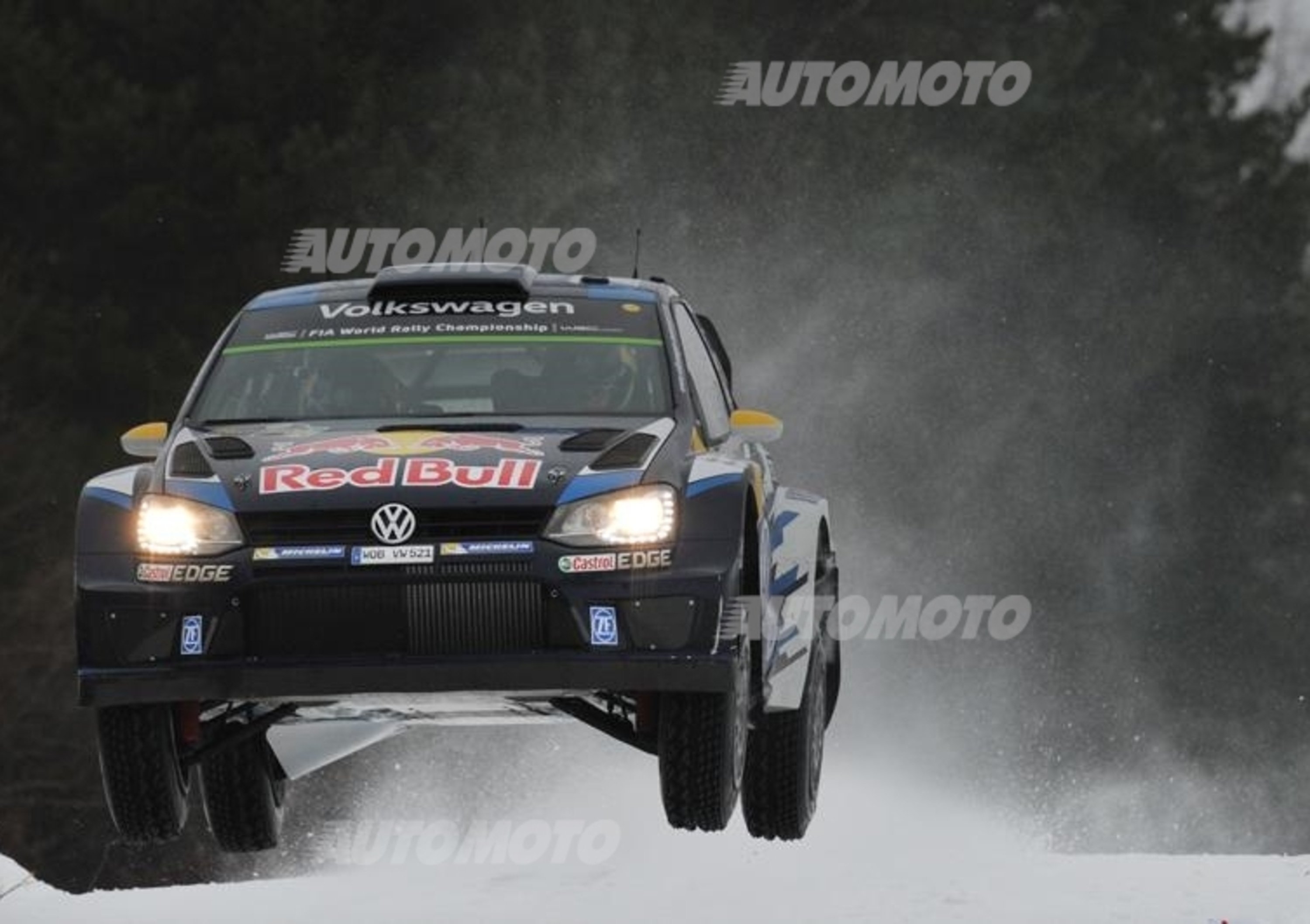 WRC 2015, Svezia, 1a tappa: Mikkelsen in testa con la Polo WRC