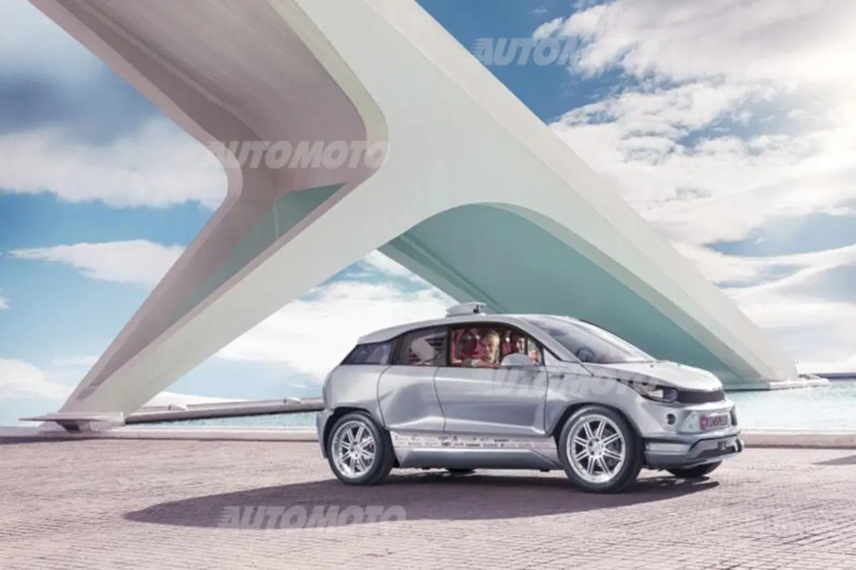 Rinspeed Budii: l'auto con il braccio robotico (5)