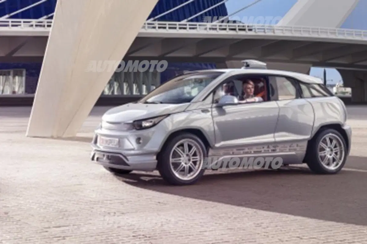 Rinspeed Budii: l'auto con il braccio robotico (7)