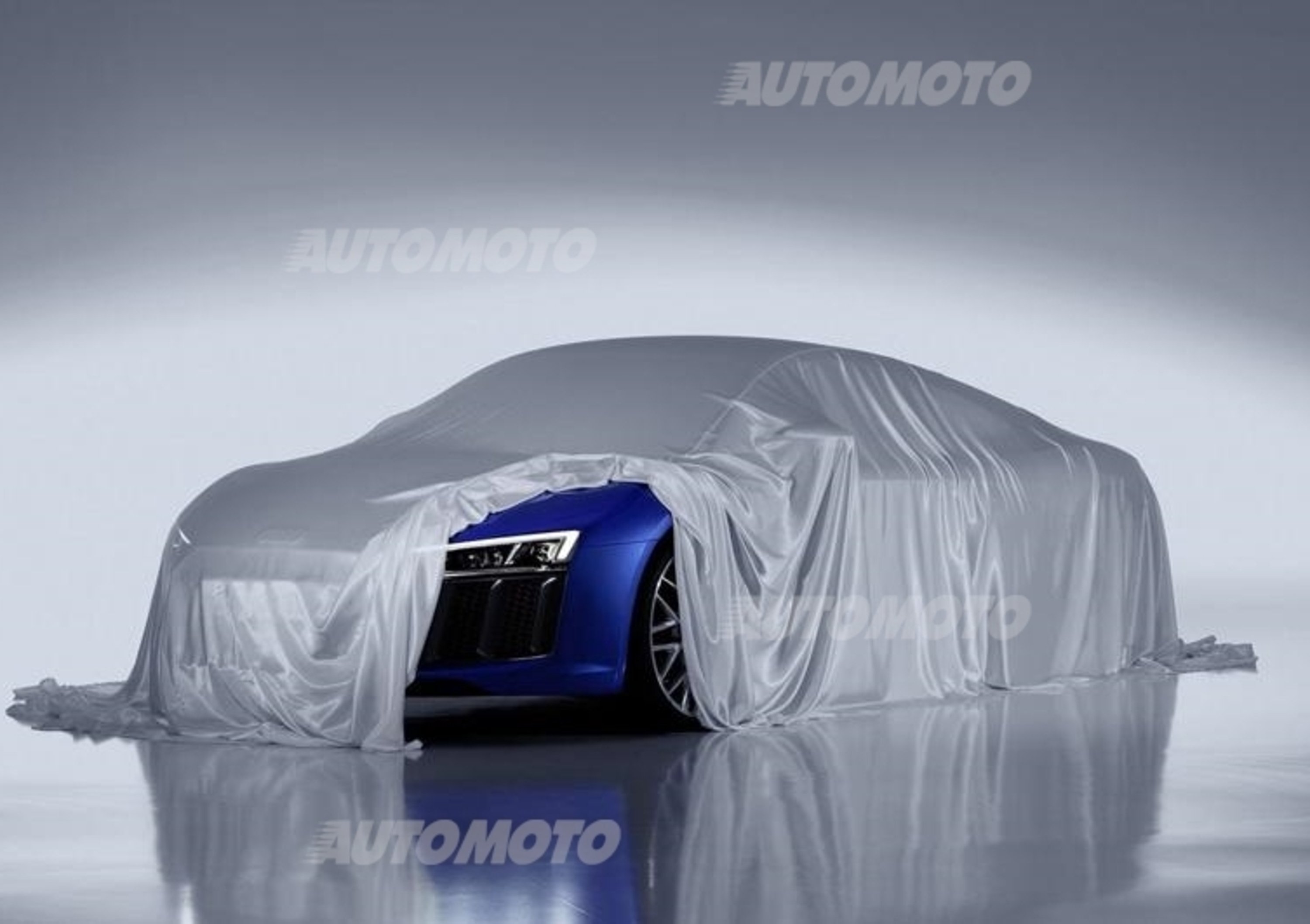 Audi R8 2015: ecco il teaser con i fanali laser