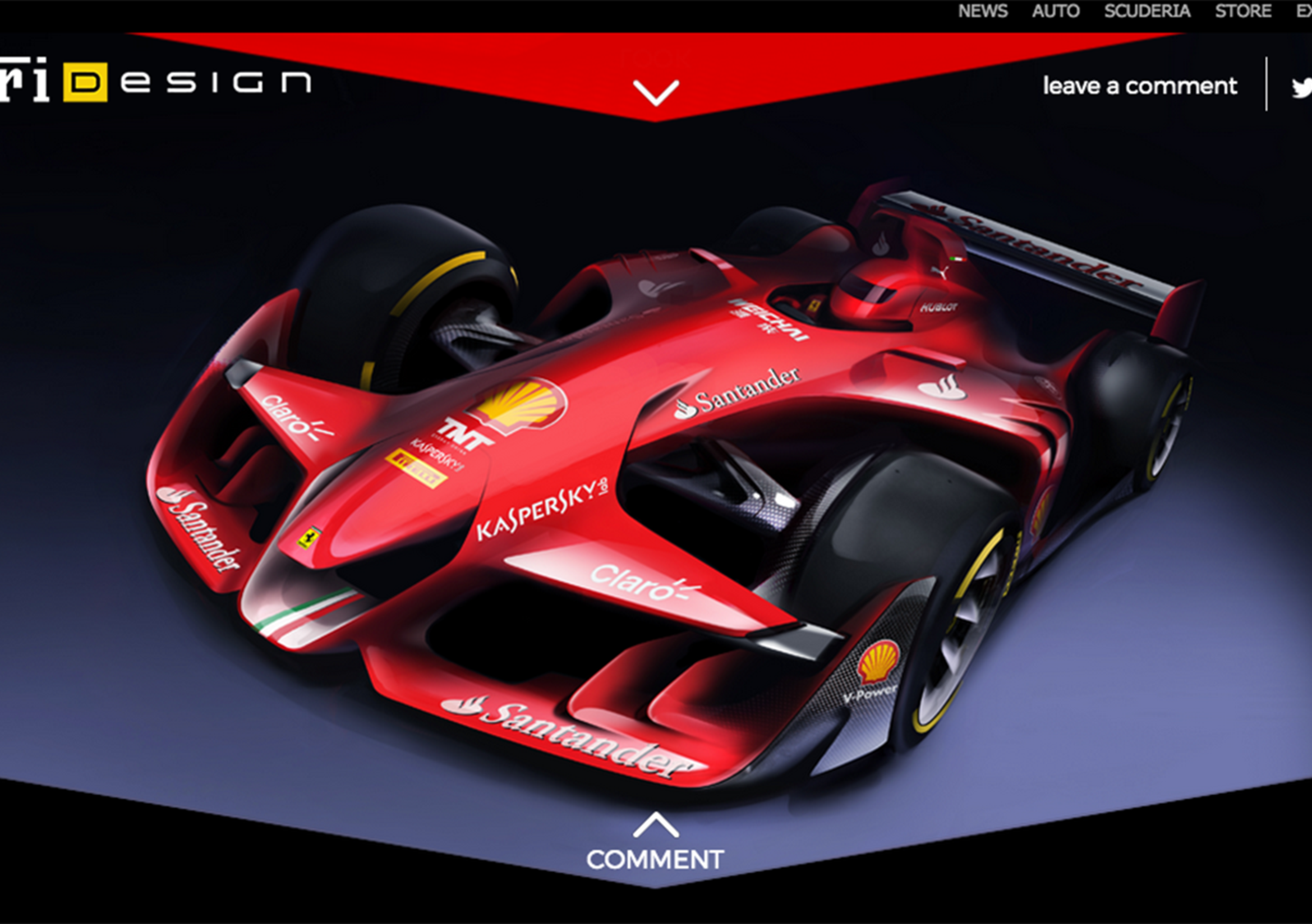Ferrari F1 concept: la monoposto del futuro secondo il Cavallino