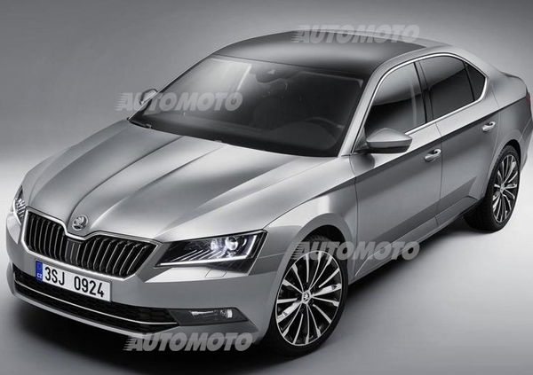 Nuova Skoda Superb: look tagliente e tanta tecnologia