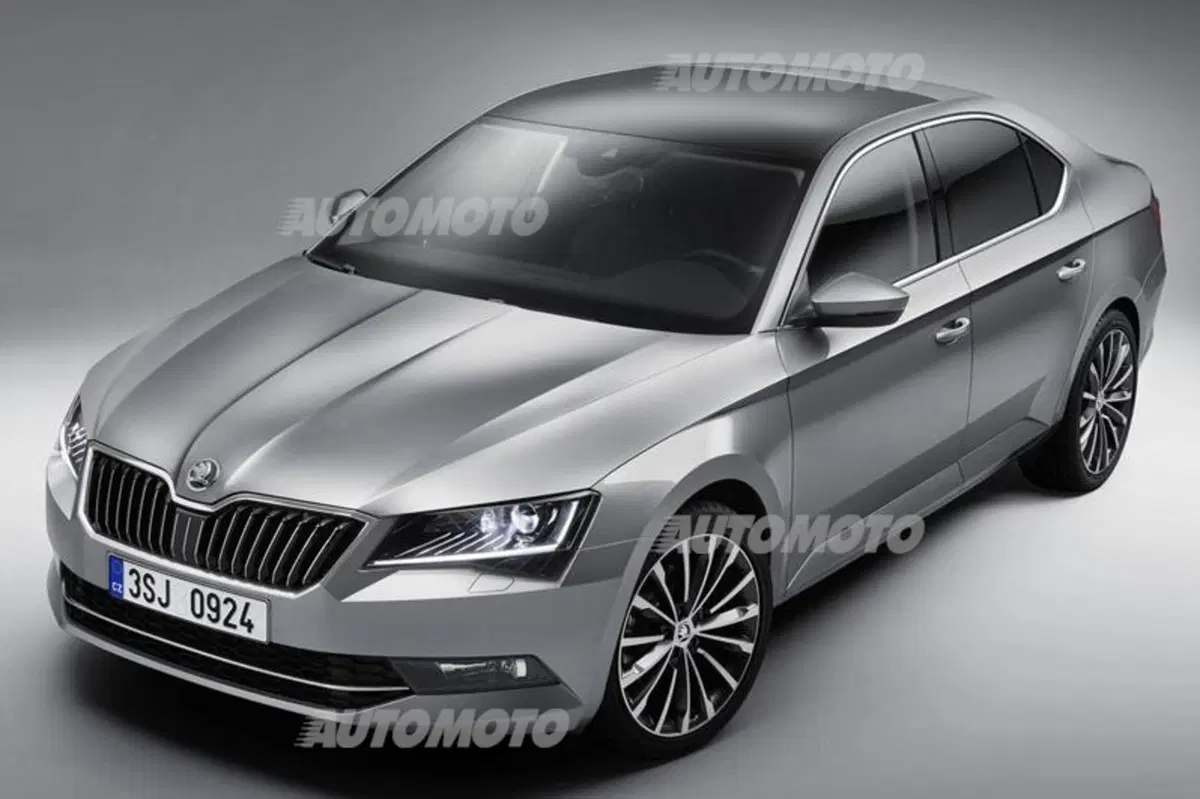 Nuova Skoda Superb: look tagliente e tanta tecnologia