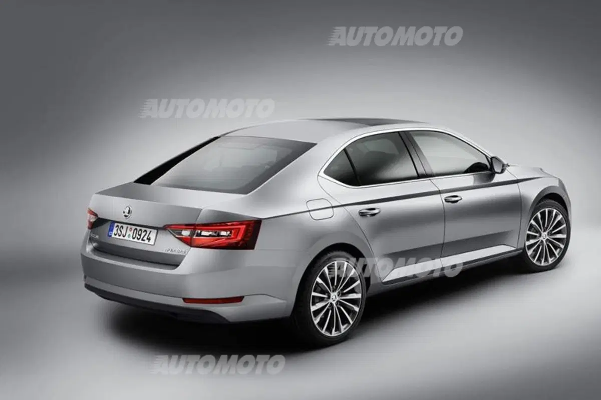 Nuova Skoda Superb: look tagliente e tanta tecnologia (2)