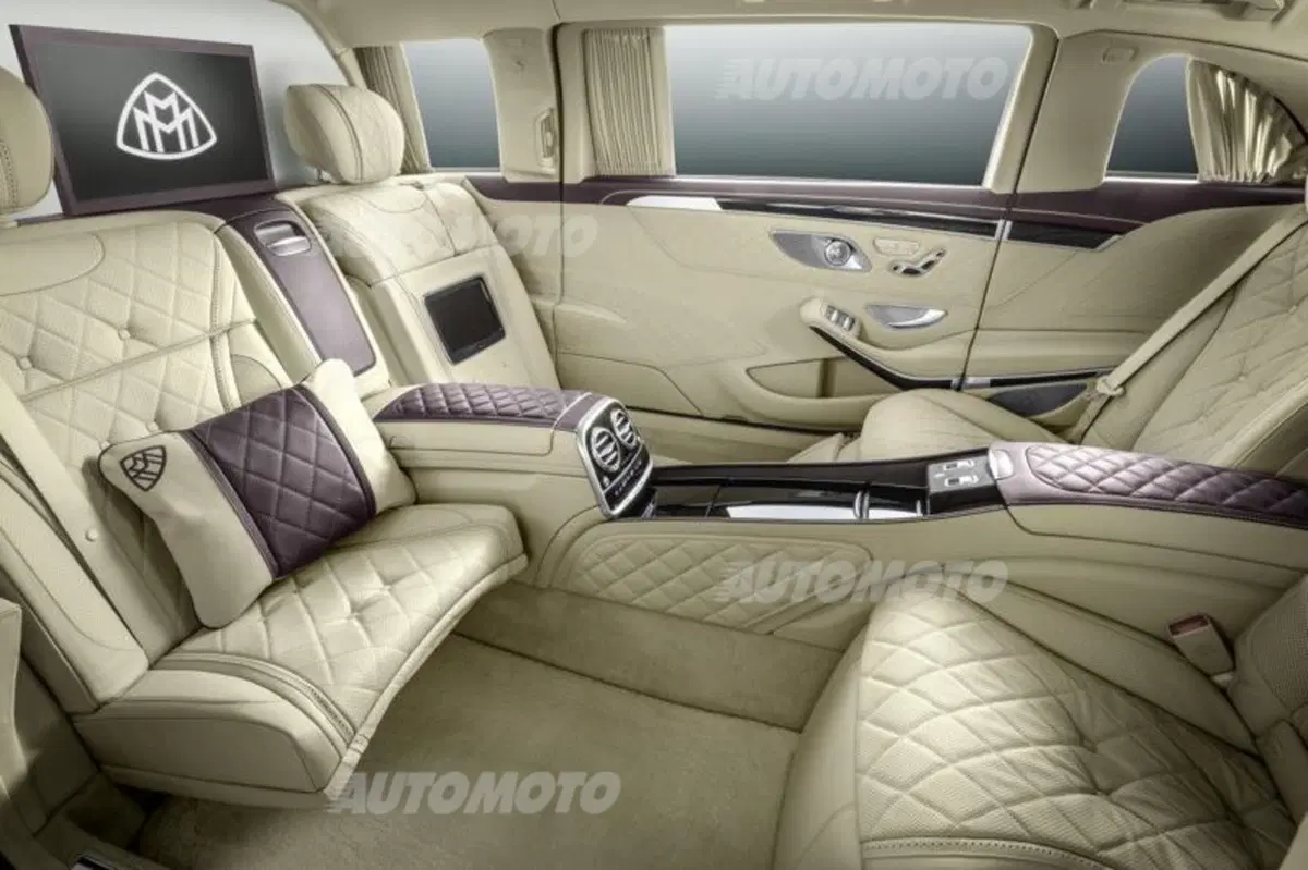 Mercedes-Maybach Pullman: per chi ha l'autista (4)