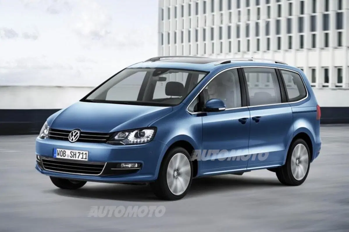Volkswagen Sharan: a Ginevra 2015 il restyling (2)