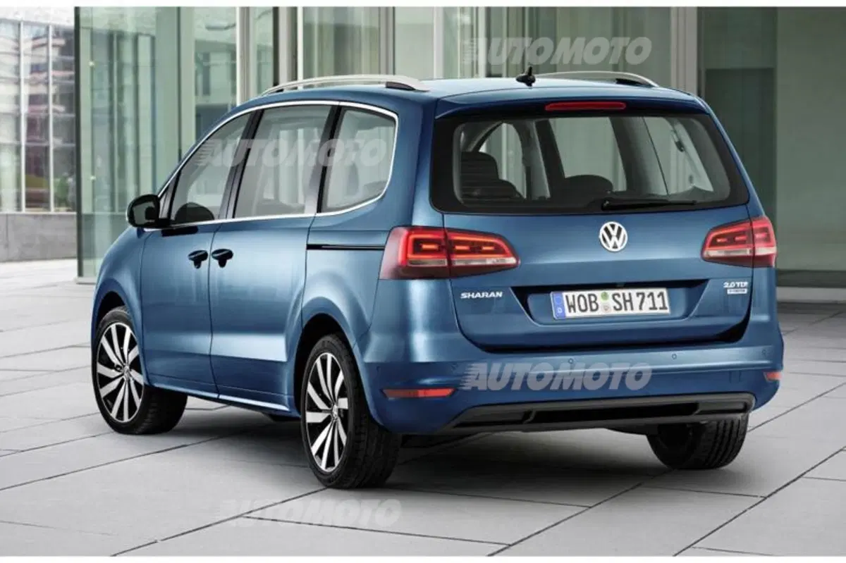 Volkswagen Sharan: a Ginevra 2015 il restyling (3)
