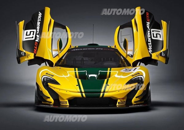 McLaren P1 GTR: ecco il mostro ibrido da 1.000 CV. Ma solo per la pista