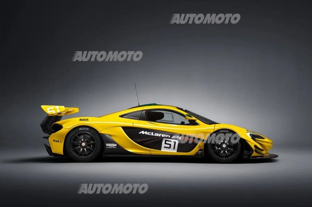 McLaren P1 GTR: ecco il mostro ibrido da 1.000 CV. Ma solo per la pista