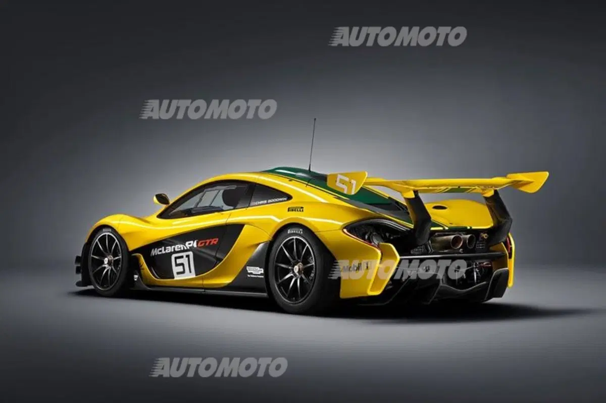 McLaren P1 GTR: ecco il mostro ibrido da 1.000 CV. Ma solo per la pista (3)