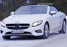 Mercedes Classe S Cabrio: nuove immagini dell'ammiraglia en plein air