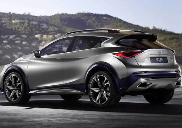 Infiniti QX30 concept: la prima immagine