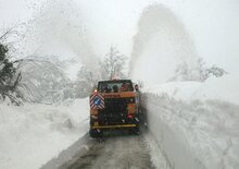 Emergenza neve Abruzzo: la situazione della viabilità