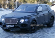 Bentley Bentayga: ecco gli spyshot del SUV inglese