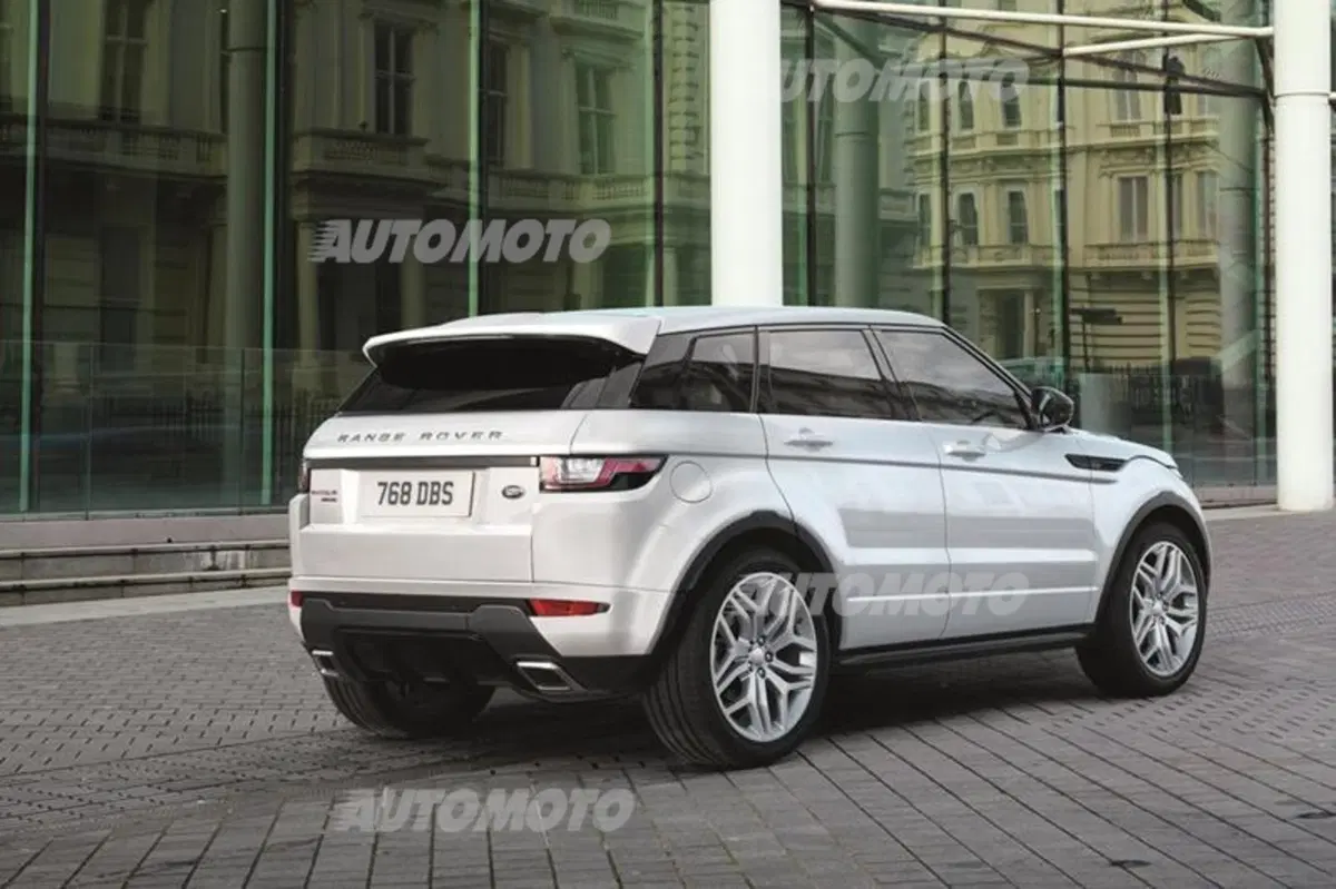 Range Rover Evoque restyling: muso più aggressivo e nuovi motori (2)