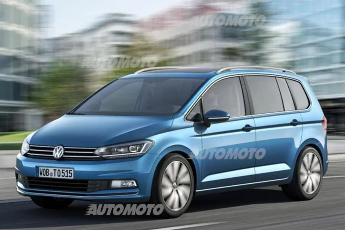 Nuova Volkswagen Touran: la sette posti cresce di 13 cm