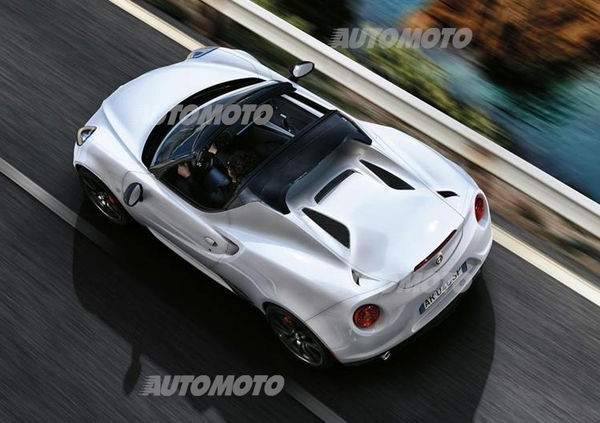 Alfa Romeo 4C Spider: a Ginevra debutta la versione europea