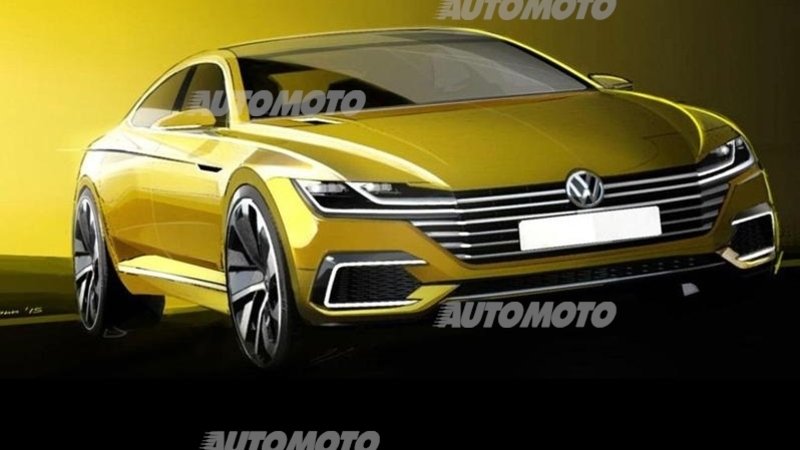Volkswagen Sport Coup&eacute; Concept GTE: le prime immagini