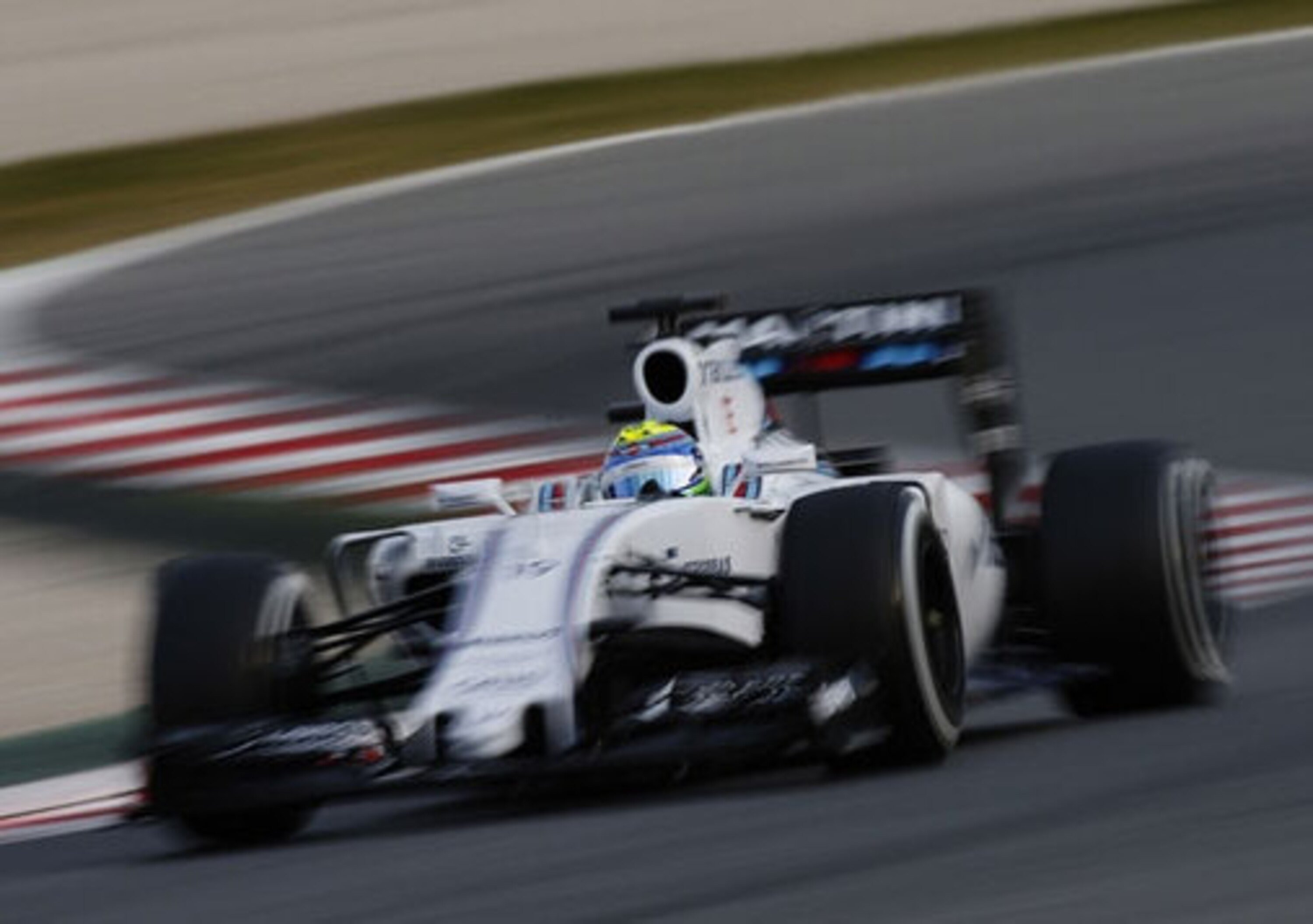 F1, test day/1, Barcellona: Massa e la Williams volano
