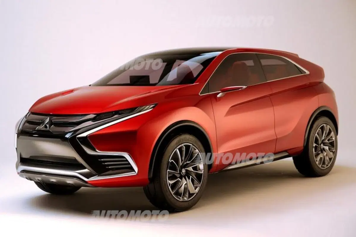 Mitsubishi XR-PHEV II Concept, ecco le prime immagini (2)
