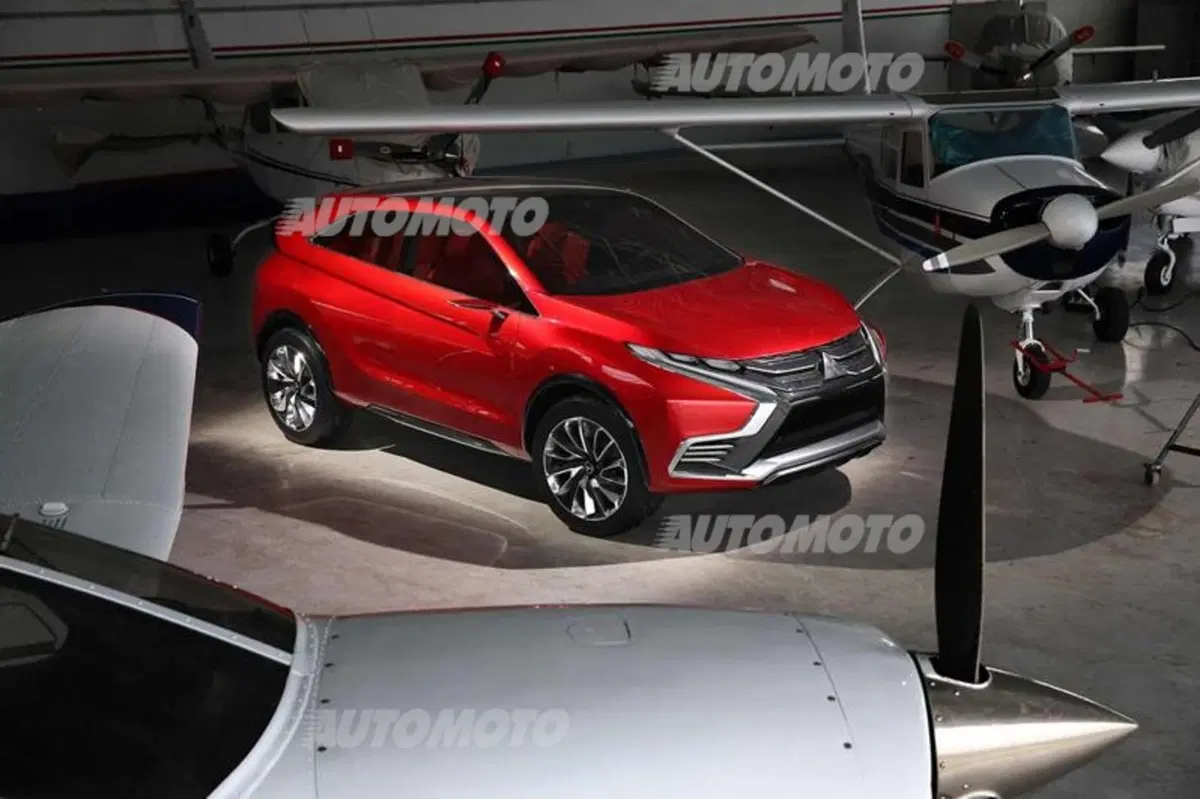 Mitsubishi XR-PHEV II Concept, ecco le prime immagini (4)